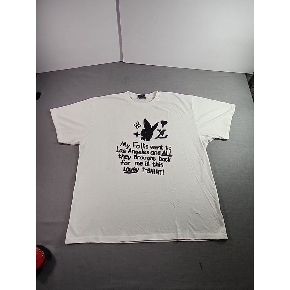 Mega Yacht playboy bunny  t-shirt. Size Xxl 100% soft cotton. Made in USA.
